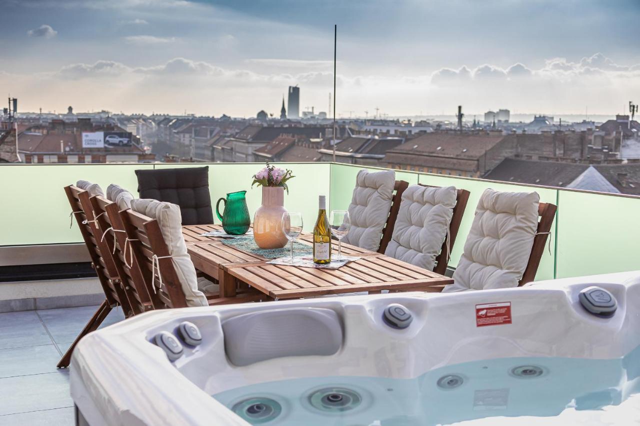 Centropolitan Penthouse #Jacuzzi #Freeparking Διαμέρισμα Βουδαπέστη Εξωτερικό φωτογραφία