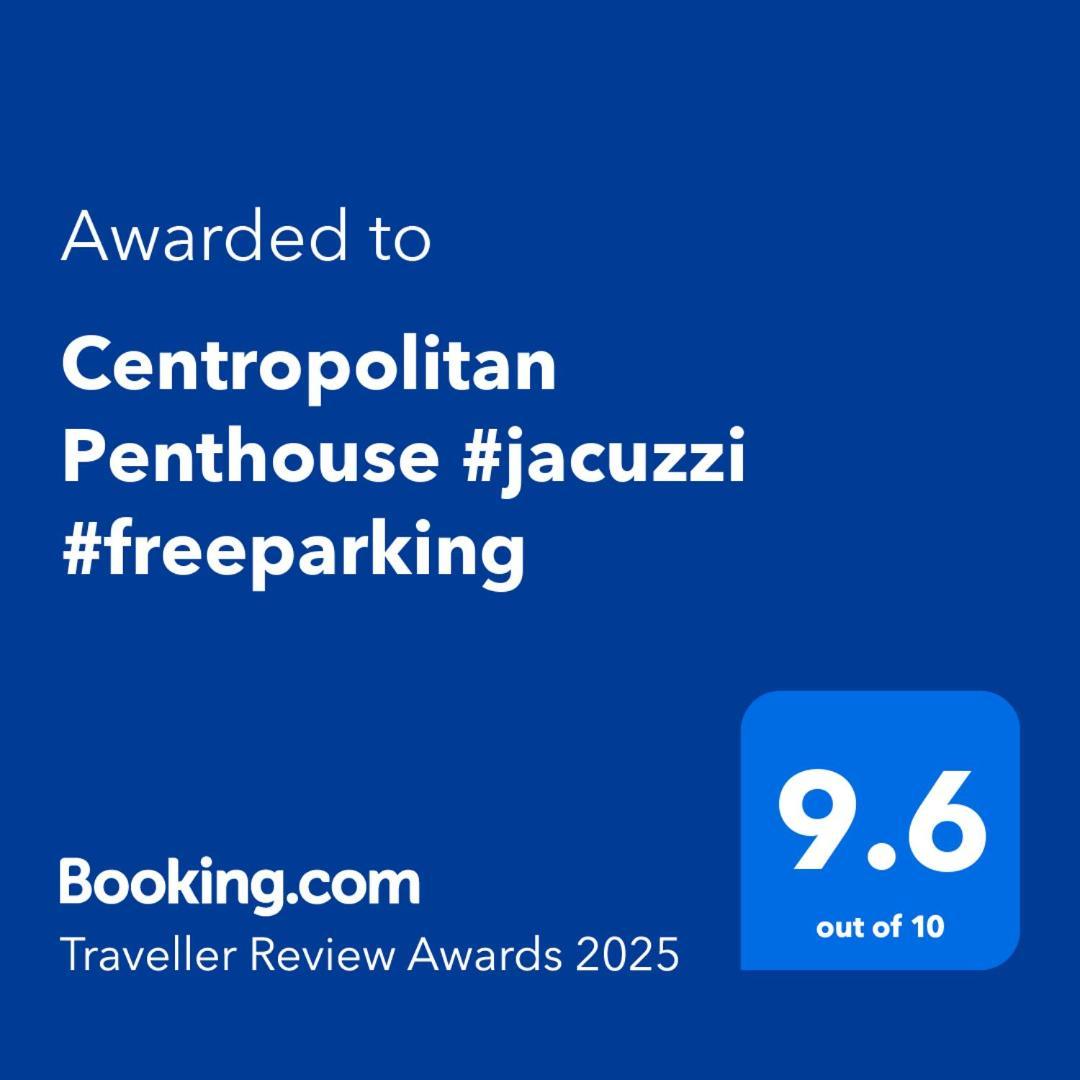 Centropolitan Penthouse #Jacuzzi #Freeparking Διαμέρισμα Βουδαπέστη Εξωτερικό φωτογραφία